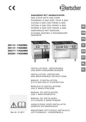 Bartscher 2952291 Manual De Instalación, Uso Y Mantenimiento