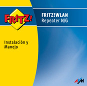 AVM FRITZ!WLAN N/G Instalación Y Manejo