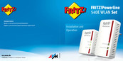 AVM FRITZ!Powerline 540E Instalación Y Operación