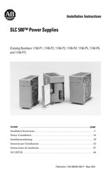 Allen-Bradley SLC 500 Instrucciones De Instalación