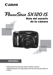 Canon PowerShot SX120 IS Guia Del Usuario