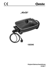 Bartscher 150340 Manual De Instrucciones