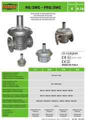 Madas FRG/2MC Manual De Instrucciones