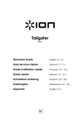 Ion Tailgater iPA77 Guia De Inicio Rapido