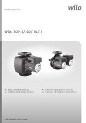 Wilo TOP-I Instrucciones De Instalación Y Funcionamiento