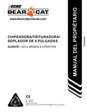 Echo Bear Cat SC5627B Manual Del Propietário