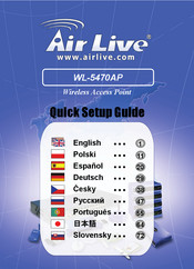 Ovislink Air Live WL-5470AP Manual Del Usuario