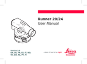 Leica Runner 20 Manual De Empleo