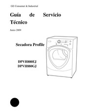 GE DPVH880EJ Guía De Servicio Técnico