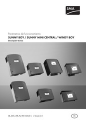 SMA Sunny Mini Central 7000HV Descripción Técnica