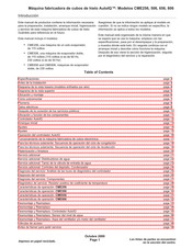 Scotsman Ice CME806WE-6D Manual Del Usuario