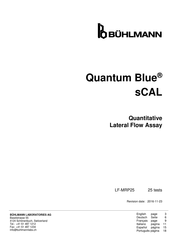 BÜHLMANN LF-MRP25 Manual Del Usuario