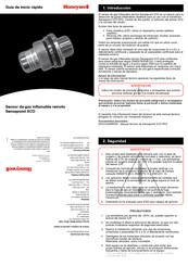 Honeywell Sensepoint XCD Guia De Inicio Rapido