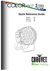 Chauvet COLORado 1-TRI tour Guia De Inicio Rapido