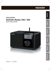 Noxon iRadio 360 Guía De Instalación Rápida