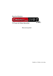 TerraTec CINERGY 1400 DVB-C XE Manual De Instrucciones