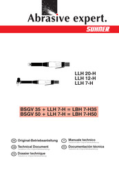 SUHNER LLH 7-H Documentación Técnica