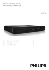 Philips BDP9100/12 Manual De Instrucciones