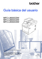 Brother MFC-L8850CDW Guia Basica Del Usuario