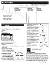Eaton Cooper Lighting Metalux 40SLSHP3840ND Guia De Inicio Rapido