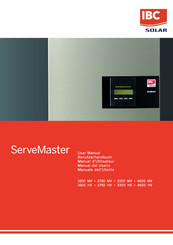 IBC SOLAR ServeMaster 1600 HV Manual De Usuario