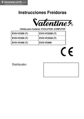 Valentine EVOVC250T Manual De Instrucciones