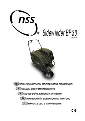 NSS Enterprises Sidewinder BP 30 Manual Uso Y Mantenimiento