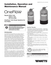 Watts OneFlow OF817-8H Manual De Instalación, Operación Y Mantenimiento
