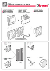 LEGRAND Valena 7702 68 Manual Del Usario