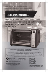 Black and Decker CTO7100BKT Manual Del Usuario