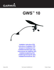 Garmin GWS 10 Instrucciones De Instalación