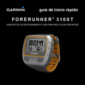 Garmin FORERUNNER 310XT Guia De Inicio Rapido