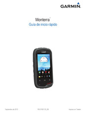 Garmin Monterra Guia De Inicio Rapido