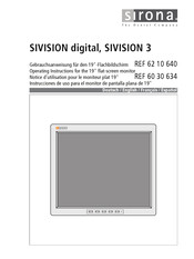 Sirona SIVISION digital Instrucciones De Uso