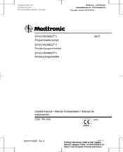 Medtronic SYNCHROMED II 8637 Manual De Implantación