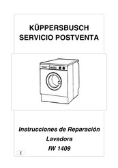 Kuppersbusch IW 1409 Instrucciones De Reparacion