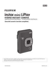 FujiFilm instax mini LiPlay Guia Del Usuario