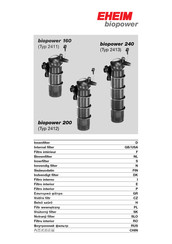 EHEIM biopower 200 Manual De Instrucciones