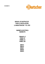 Bartscher PM1IE300 A Serie Manual De Instrucciones