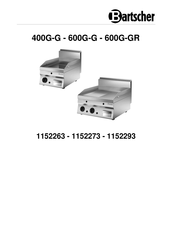 Bartscher 400G-G Manual De Instrucciones