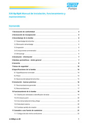 Watson-Marlow 530U Manual De Instalación, Funcionamiento Y Mantenimiento