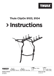 Thule 9103 Manual De Instrucciones