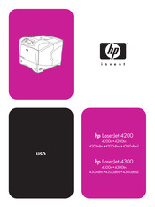 HP LaserJet 4300 Serie Instrucciones De Uso