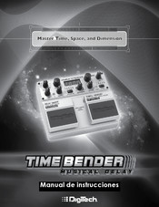 DigiTech TIME BENDER Manual De Instrucciones