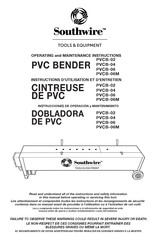 Southwire PVCB-06M Manual De Instrucciones De Operación Y Mantenimiento