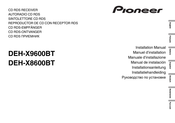 Pioneer DEH-X9600BT Manual De Instalación