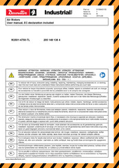 Desoutter M2501-550-TL Manual De Usuario