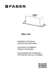 Faber INLX35SSV Instrucciones De Instalación