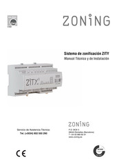 Zoning ZITY Manual Técnico Y De Instalacion