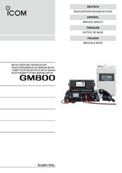 Icom GM800 Manual Básico